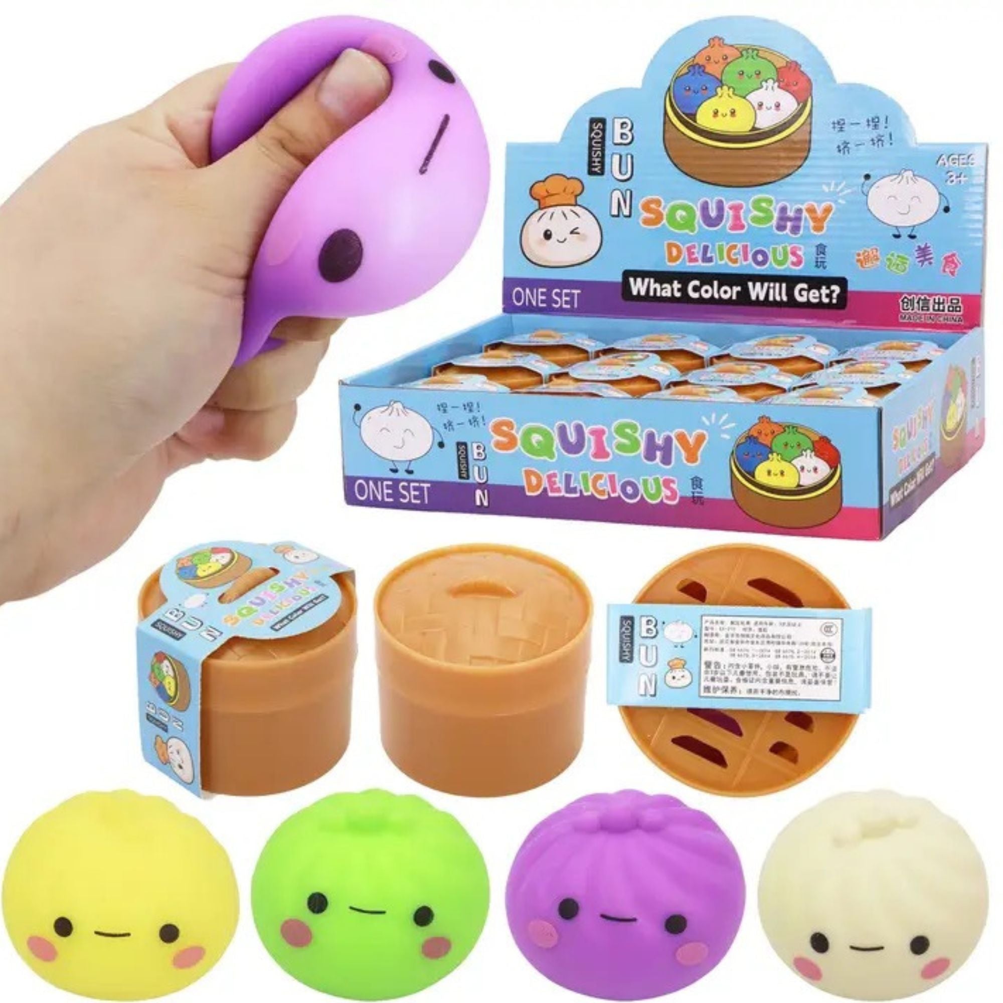 Mystery Mini Delicious Bun Squishy