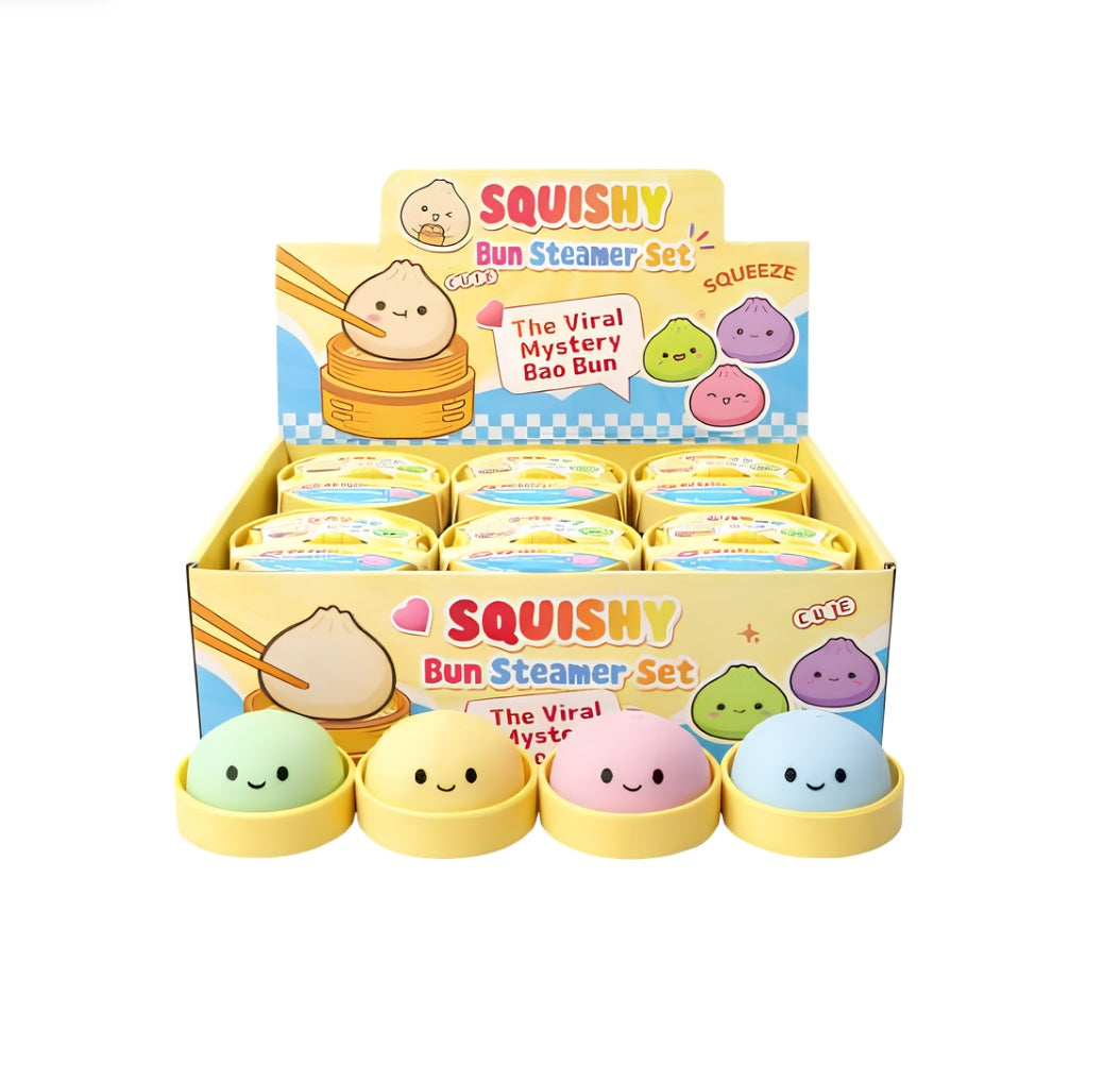 Squishy Bun Steamer Set